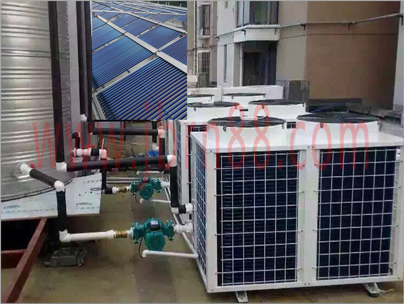 空气能+太阳能热水工程