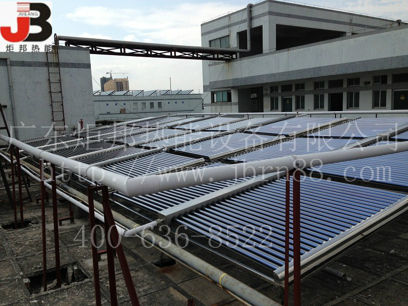  工厂太阳能热泵热水工程